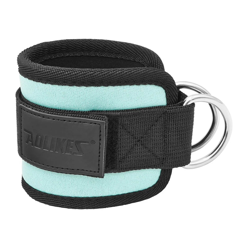 AOLIKES 1PCS Ankle Straps For Cable Machine Kickbacks, Glute Workouts, Lower Body Exercises - Adjustable Leg Straps with Padding