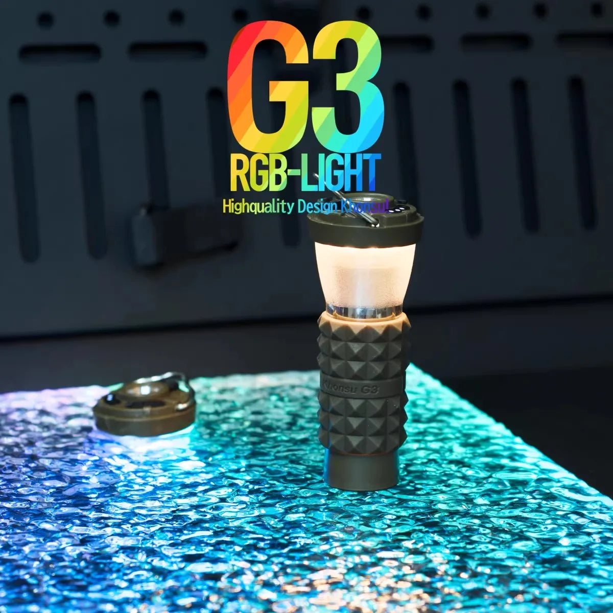 3000mAh RGB GZ Lighthouse Micro Camping Lantern Portable Flashlight LED Outdoor Tent Light USB Charging Camping Light