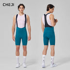 Cheji Men's Cycling Bib Shorts Seamless Comfortable Quick-Drying Breathable for Optimal Performance And Riding Experience