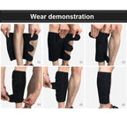 1PC Sport Shin Guard Crossfit Adjustable Calf Compression Cycling Sleeve Football Basketball Weightlifting Calf Support Brace