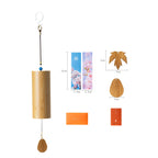 Bamboo Wind Chimes Windbell Windchime Chimes Craft Outdoor Garden Patio 8 Rods Notes Zen Meditation C F D G Chord