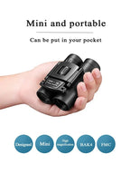 HD Night Vision Binoculars for Outdoor Travel High Magnification Monocular with Mobile Phone Adapter Portable Magnifying Glass