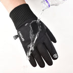 Winter Waterproof Men's Gloves Windproof Sports Fishing Touchscreen Driving Motorcycle Ski Non-slip Warm Cycling Women Gloves