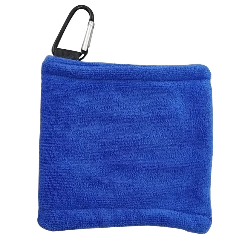 1 golf ball cleaning towel Microfiber scrub cleaning club wipe Ball towel Outdoor sports towel