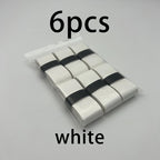 6 Piece of Badminton Grip Anti Slip Straps, Tennis Racket Sports Grip Pads, Shock-Absorbing Grip Straps