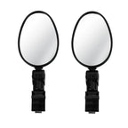 Bike Mirror 360 Degree Adjustable Rotatable Handlebar Mirror Wide Bycicle Accessories Cycling Rear View Mirror