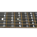 NEW Guitar Fretboard Notes Map Labels Stickers Fingerboard for 6 String Acoustic