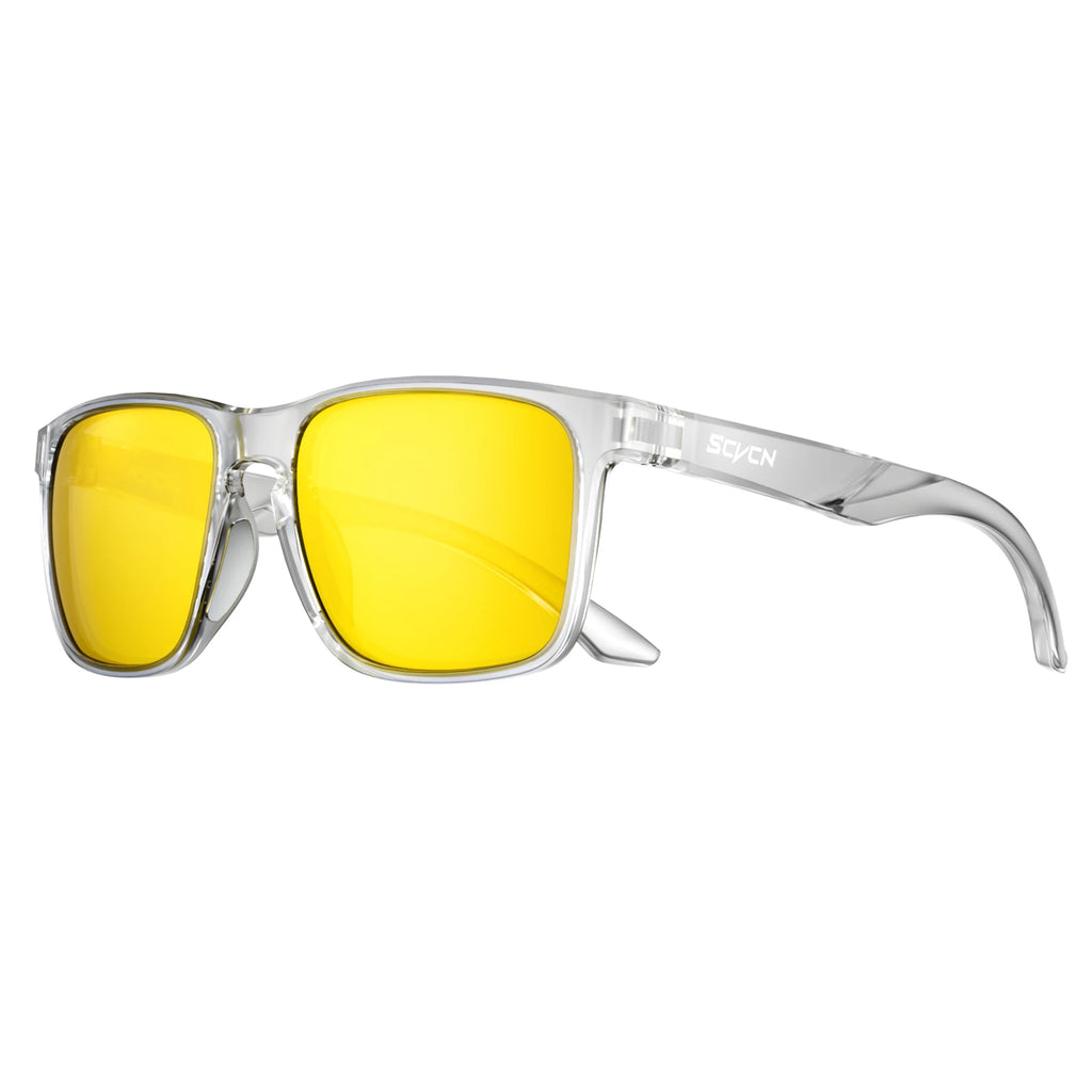 SCVCN New Polarized Sunglasses for Men MTB Cycling Glasses Outdoor Sports Bike UV400 Goggles Women Road Bicycle Cycling Glasses