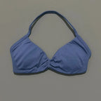 Histello Sports Strappy Bra Women Yoga Tank Bra Seamless High Support Fitness Workout Top Running Exercise Halter Gym Bras