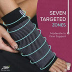 Modetro Socks - 1 Pair of Ankle Compression Socks for Ankle Support Foot Discomfort Relief Dotted Black