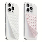 2pcs Double-Sided Silicone Suction Cup Phone Stand for Iphone  Android  Adjustable Angle for Makeup Fitness Yoga Binge-Watching