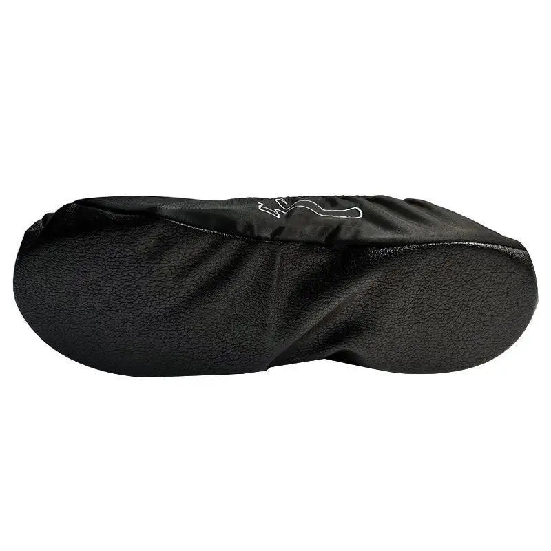Professional Bowling Alleys Supplies, Bowling Shoes Waterproof Covers, Bottom Non-slip Leather Bowling Shoe Covers