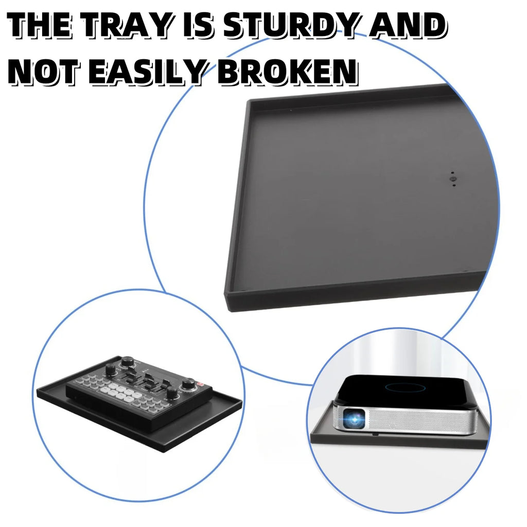 Sound Card Projector Tray Live Microphone Tripod Stand Smartphone Camera Laptop Bracket Platform With 1/4inch Screw Adapter