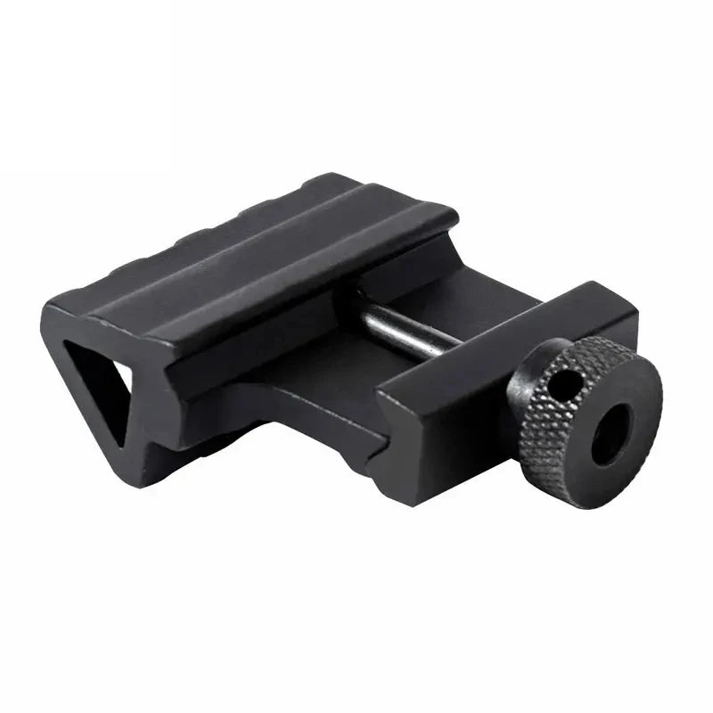 2Pcs 45 Degree Offset Picatinny Weaver 20mm Rail Mount, Side Scope Mount for Optics, Red Dot & Laser Sight