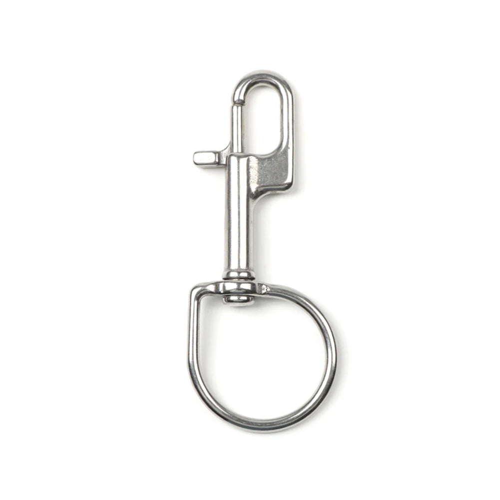 Stainless Steel Swivel Snap Hook Clip Dive Bolt Snap Hook Single Ended Hook Buckle For Scuba Diving Part Tool Accessories