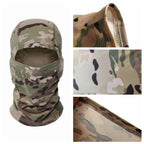 Camouflage Balaclava Full Face CS Mask Ski Cycling Hunting Head Neck Cover Helmet Liner Cap  Multicam Men Scarf