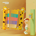Child Versatile Vertical Jump Trainer Adjustable High Jump Test Pole for Basketball Football Touching Patting Measuring Tool Set