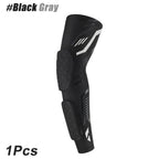 1 Pcs Sports Padded Arm Sleeves Protective Compression Elbow Pad Basketball Football Volleyball Soccer Gym Sport Arm Guards Home