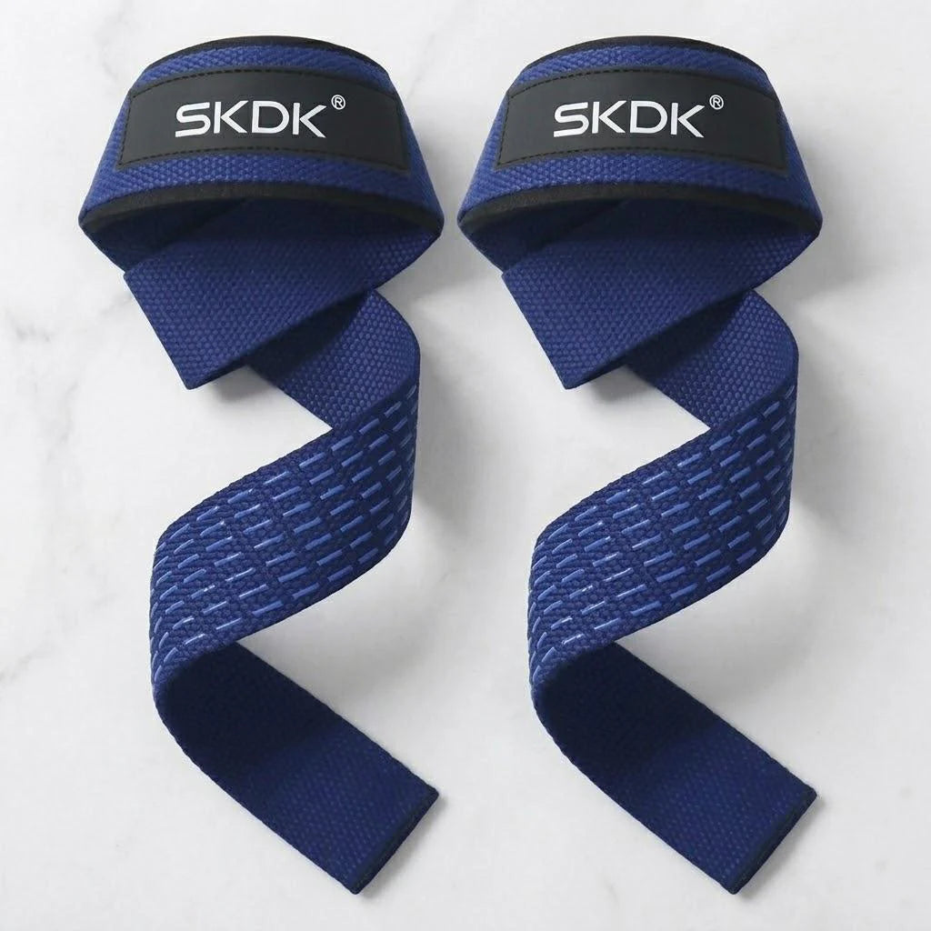 Heavy Duty Cotton Wrist Lifting Straps for Weightlifting Gym Fitness Neoprene Padded Anti Slip Pull Grips Wrist Wraps Support for Powerlifting Bodybuilding Strength Training Workouts for Men and Women 255 Characters