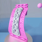 Plum Blossom Top Waist Plate Lumbar Traction Device Lumbar Soothing Stretching Device Straight Back Correction Exercise Back Str