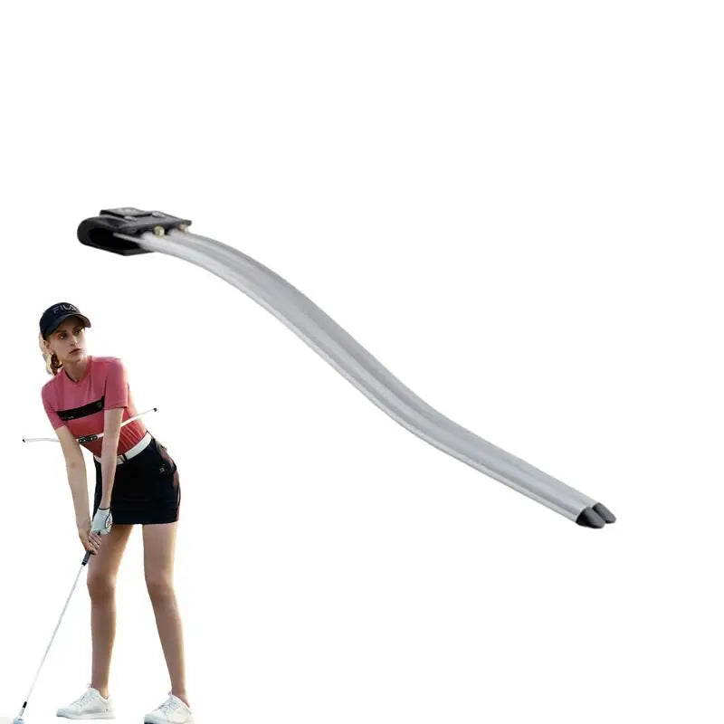 Golf putting practice tools Helps with correct body positioning and movement Effective Golf Swing Gesture Alignment Aid tool