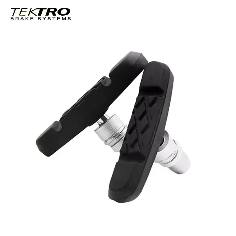 TEKTRO 836.12 Bike Brake Pads for V-Brake, Quiet Wear-Resistant Brake Shoes for Mountain Bike Bicycle Aluminum Rim Bicycle Parts