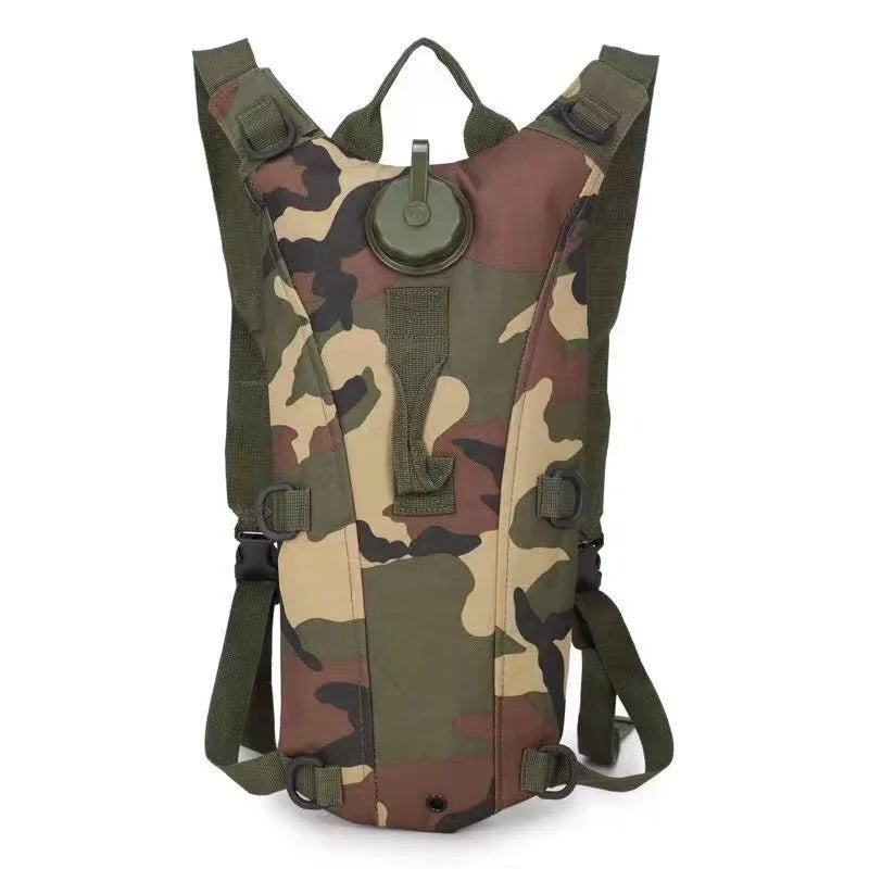 3L Waterproof Water Bag Outdoor Sports Backpack Travel Cycling Mountaineering Tactics Convenient Water Bottle Water Bag