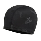 Comfortable Nylon Adult Swimming Caps High Elastic Breathable Swim Cap Black Ear Protection Male Swimming Hat Men Women