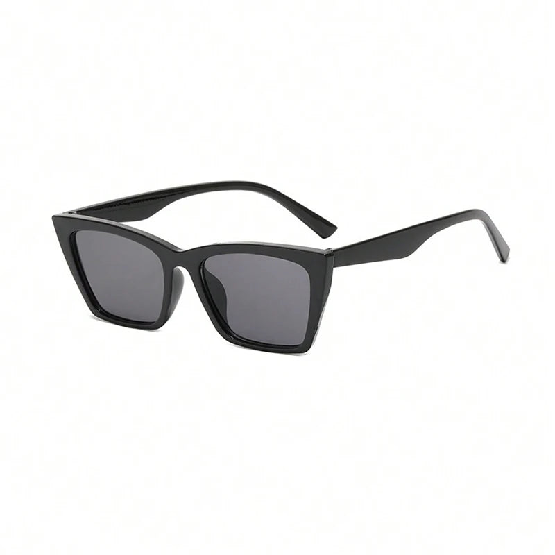 Vintage Small Frame Cat Eye Sunglasses Women Square Sun Glasses Female Brand Designer Retro Cateye Shades Fashion Oculos UV400
