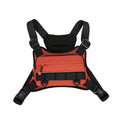 Front Chest Bag Camping Vest Backpack for Men Women Running Tactical Pack Sports Outdoor Cycling Running Fishing Travel Rig Bag