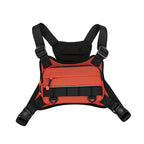 Front Chest Bag Camping Vest Backpack for Men Women Running Tactical Pack Sports Outdoor Cycling Running Fishing Travel Rig Bag