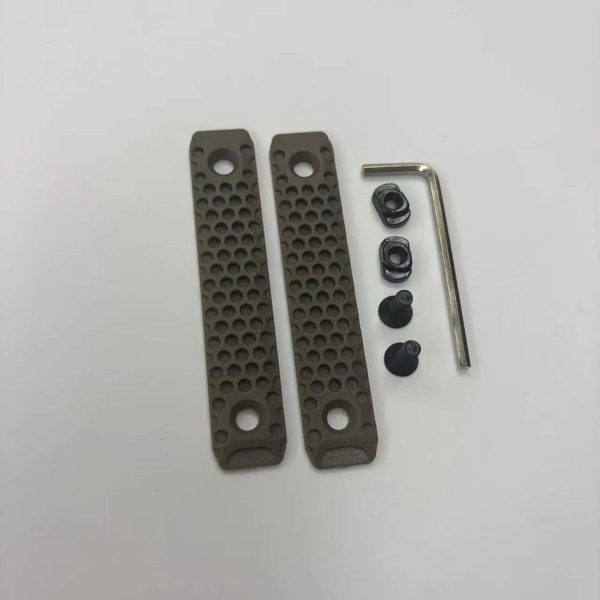 2pcs/set Tactical Nylon Rail Hand Protection M-lok Rail Cover Panel for M-lok System 120MM 80MM MLOK Rail Hand Protection
