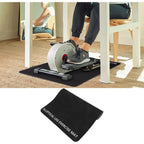 Non-Slip Noise Cancelling Exercise Mat Heavy Duty Floor Protector for Treadmill Bike & Gym Equipment