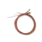 Miwayer Set of 6 Acoustic Guitar Strings, E-A Rainbow Colors, for Folk Acoustic Guitar, Classical Guitar