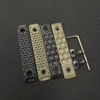 2pcs/set Tactical Nylon Rail Hand Protection M-lok Rail Cover Panel for M-lok System 120MM 80MM MLOK Rail Hand Protection
