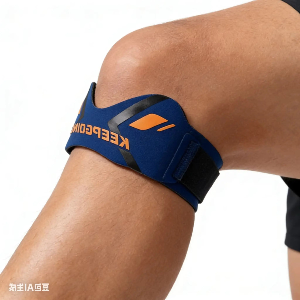 Adjustable Patella Knee Brace Support, Sports Protector Strap for Running Basketball Hiking Gym Workout