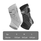 AOLIKES 1PCS Sports Ankle Brace Compression Sleeve for Ankle Sprains, Ankle Support Plantar Fasciitis Socks for Basketball
