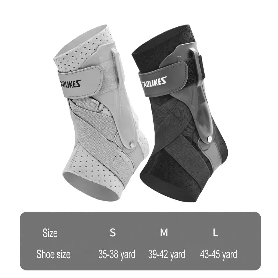 AOLIKES 1PCS Sports Ankle Brace Compression Sleeve for Ankle Sprains, Ankle Support Plantar Fasciitis Socks for Basketball