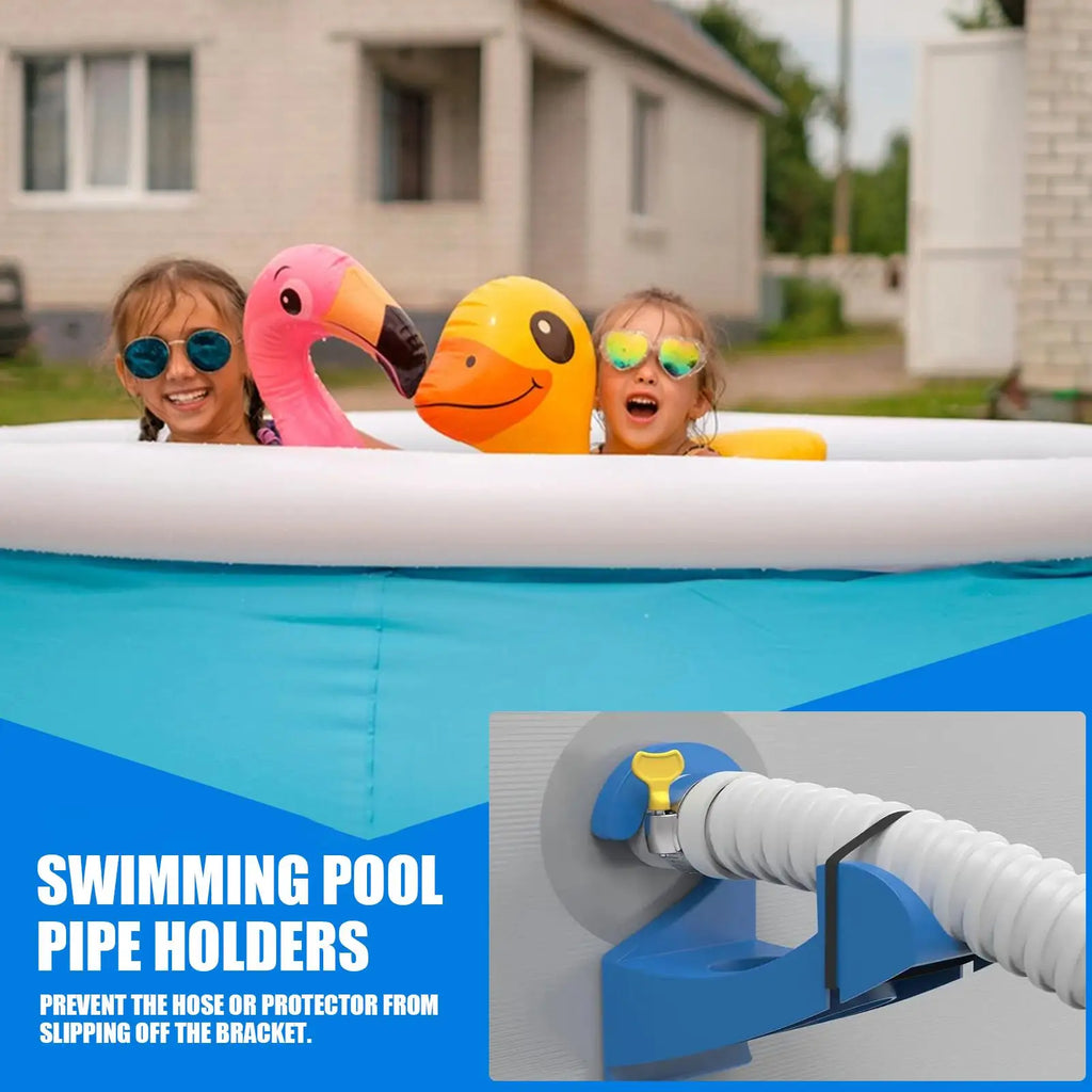 Non-slip Leak Proof Pool Pipe Holders Tube Hangers for Indoor Outdoor Garden Farm Beach Party Water Pipe Fixing