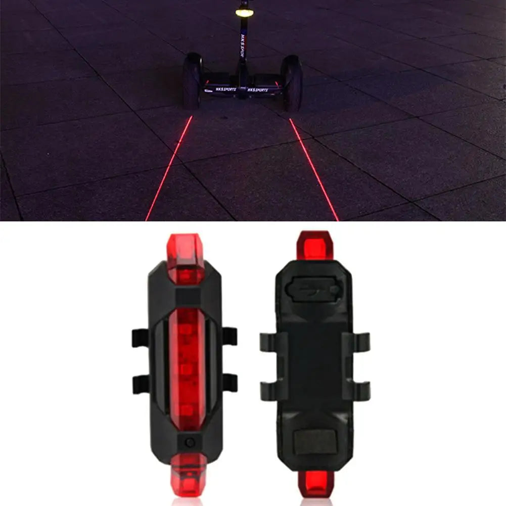 Scooter Warning Led Strip Flashlight Bar Lamp For Mijia M365 Electric Scooter Night Cycling Safety Decorative Light taillight