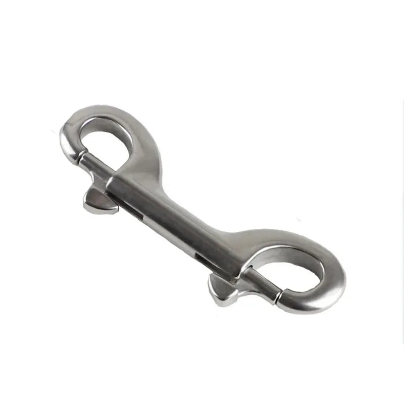 Brand New 316 Stainless Steel Bolt Snap Hooks, Double Ended Snap Clips Scuba Clips for Diving, Dog Leash, Key Chain, Horse Tack