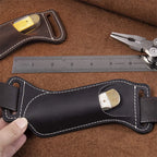Leather Folding Knife Sheath for Belts Knife Cover Knife Storage Pouch Knife Protective Case Multitool Pouch Knife Pouch