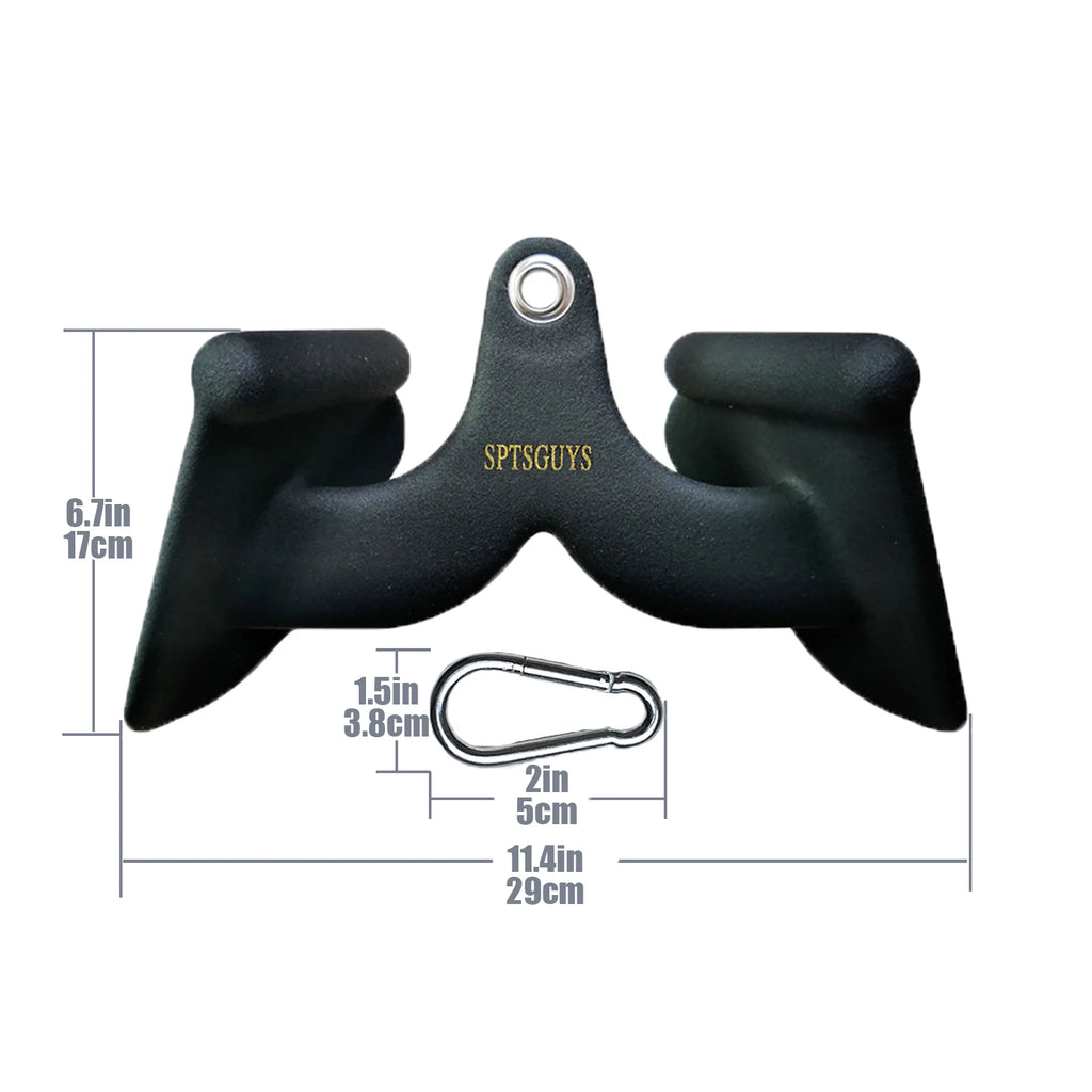 Home Gym Fitness Lat Pull Down Bar LAT Pulldown Attachments for Cable Pulley System Machine Back Tricep Bar Strength Training