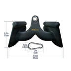 Home Gym Fitness Lat Pull Down Bar LAT Pulldown Attachments for Cable Pulley System Machine Back Tricep Bar Strength Training