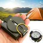 Outdoor Survival Compass Multifunctional Portable Plastic Directional Tactical Compass Sports Mountaineering Pointer Compass