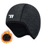WEST BIKING Thermal Cycling Cap Winter Windproof Ski Cap Outdoor Sports Running Hiking Motorcycle Hat Men Women Cycling Headwear