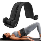 Heavy Duty Nylon Hip Thrust Belt, Adjustable Thick Padded Dumbbell Glute Workout Strap, Portable Home Gym Fitness Equipment