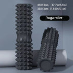 45cm Yoga Foam Roller Muscle Massage Block Pilates Tools Yoga Column Fitness Foam Roller Set Gym Yoga Brick Exercise Equipment