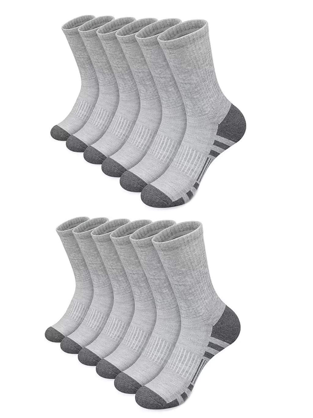 5Pairs Men's Outdoor Gym Socks High Quality Comfortable Soft Ground-Gripping Football Large Size New Style