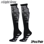 1Pair New Compression Socks 20-30mmhg High Stockings Men Women Sports Socks For Marathon Cycling Football Varicose Veins